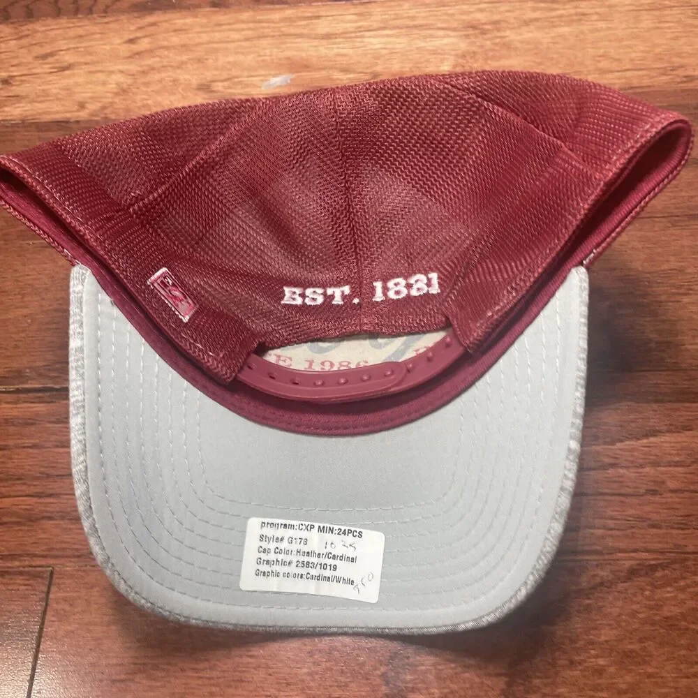 University of Alabama The Game Snapback Mesh Embroidered Retro Logo Hat NWT